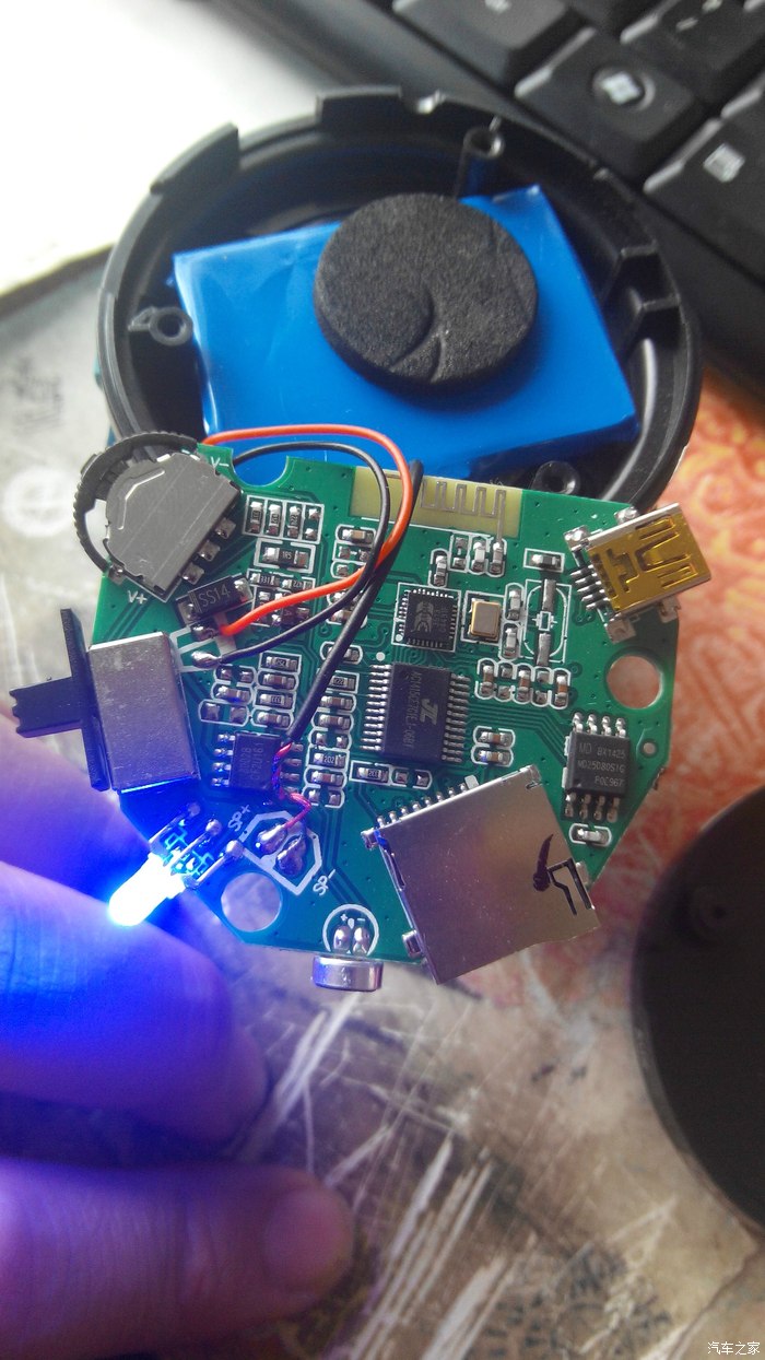 低成本自制车载蓝牙通话