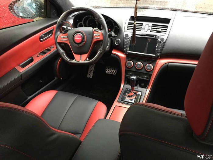 谁说09款睿翼内饰是白色的牛头层皮移植到睿翼上顶上包上绒布