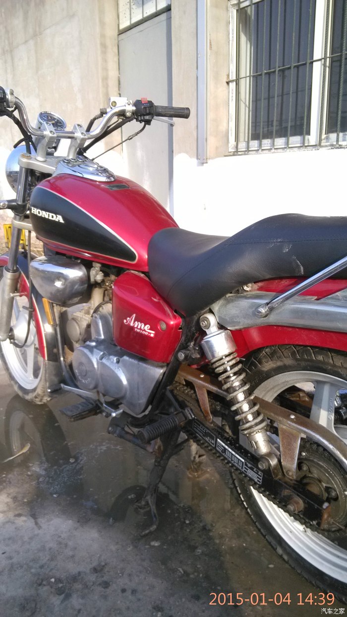寻找那年曾经遗失的爱-----异地收天虹本田100-b及半业余翻新记