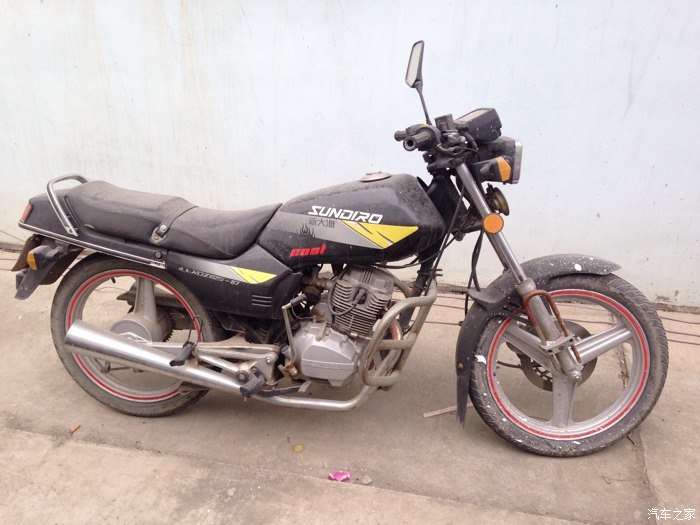 经典车欣赏(三)新大洲坡鹿xdz125-10大家来看一下,这车成色如何!