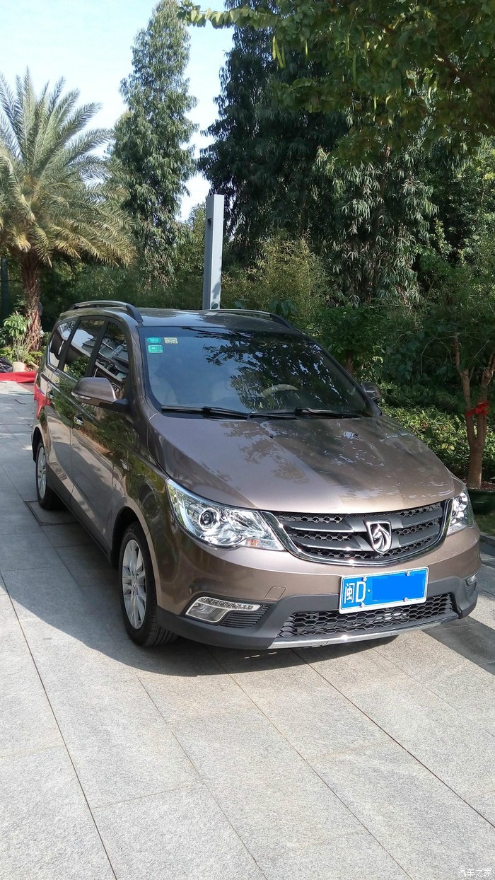 【图】咱农民也买车了——730大漠金(多图)_宝骏730论坛_汽车之家论坛