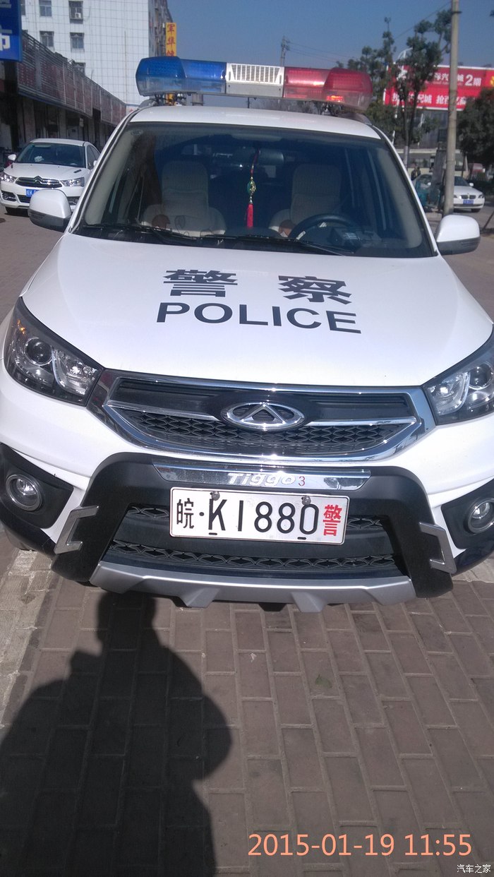 瑞虎警车图片