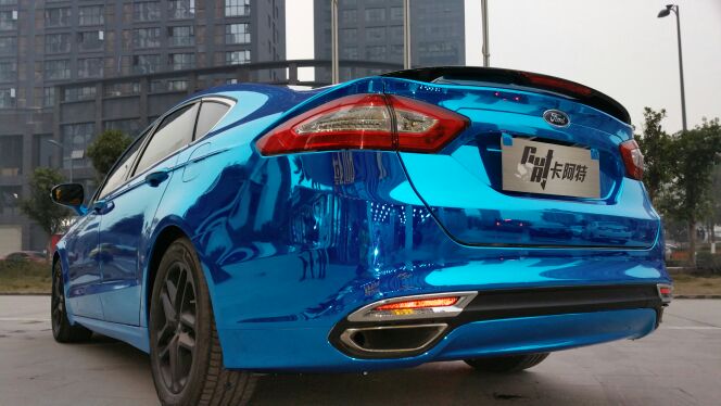 【图】蒙丢丢改色电镀蓝,骚得一谈糊涂!_蒙迪欧论坛_汽车之家论坛