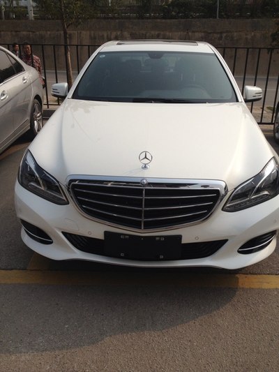 钻石白e200l,终于到了._奔驰e级论坛_汽车之家论坛