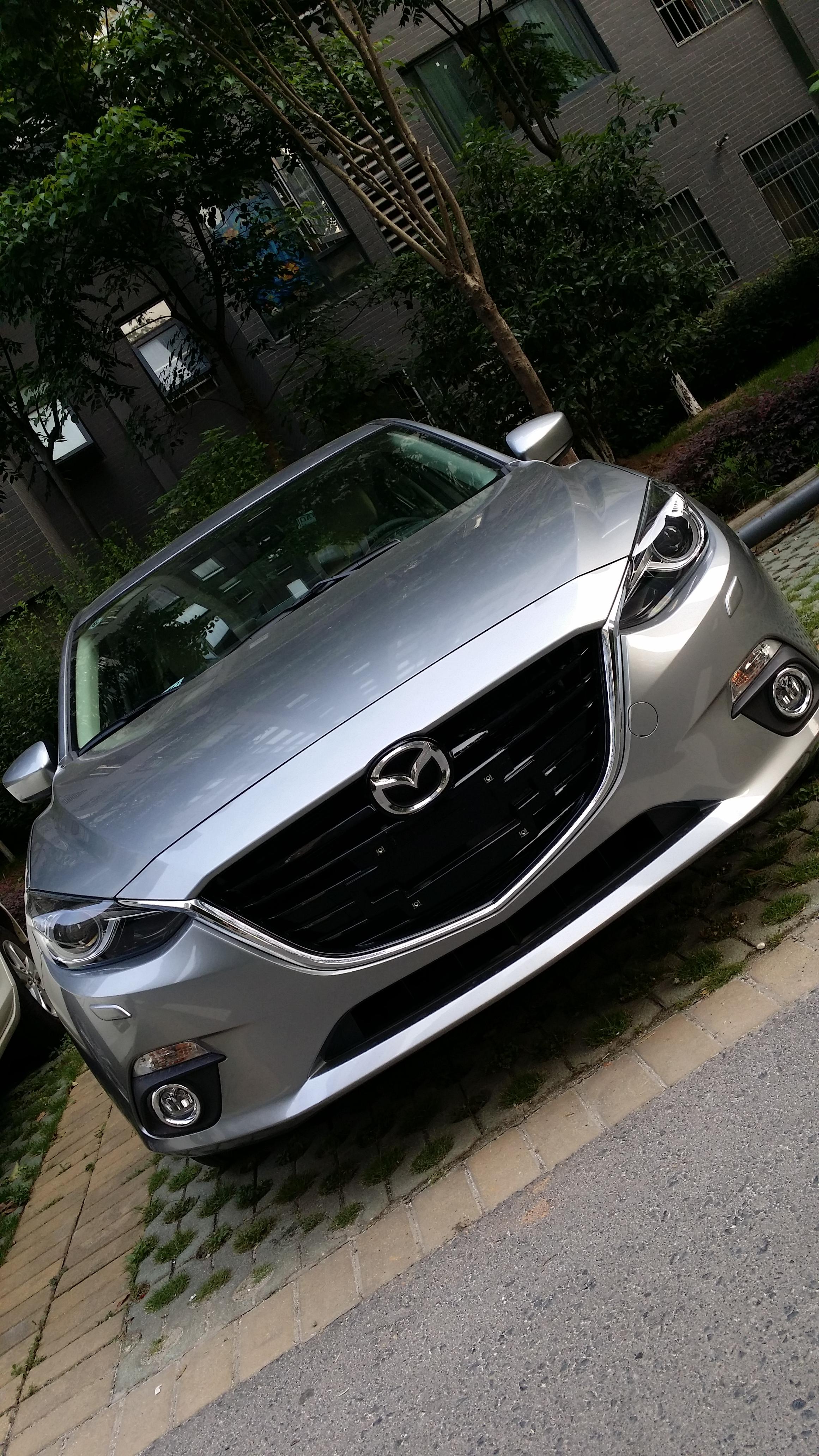 【图】两厢炫亮银,太好看了_马自达3 昂克赛拉论坛_汽车之家论坛