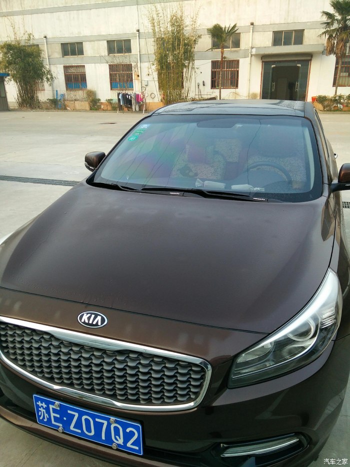 起亚k4g版典雅金吴江提车小改申精