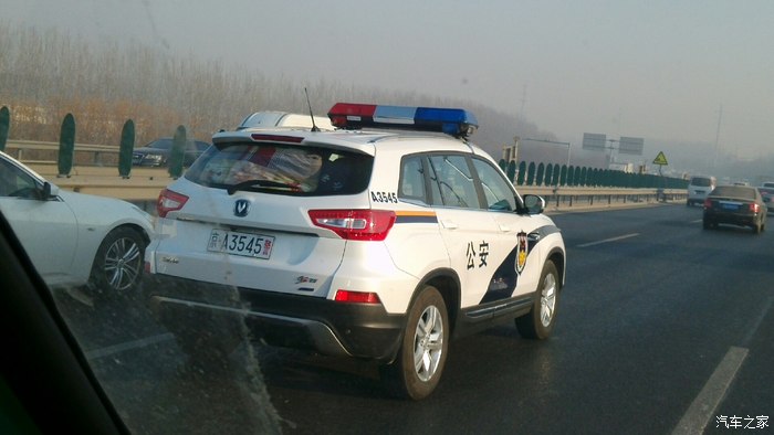 【图】北京5环上偶遇cs75警车_长安cs75论坛_汽车之家论坛