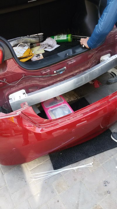 吐槽下骐达后防撞梁