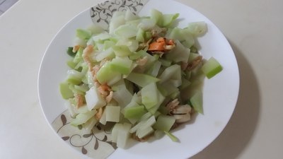 虾酱豆腐,汆白肉,什锦佛手