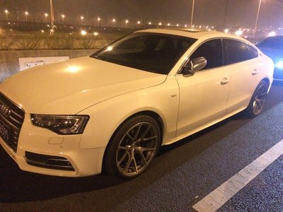 s5 rs5 改金色锻造轮毂,数据完美无暇_奥迪a5论坛_手机汽车之家