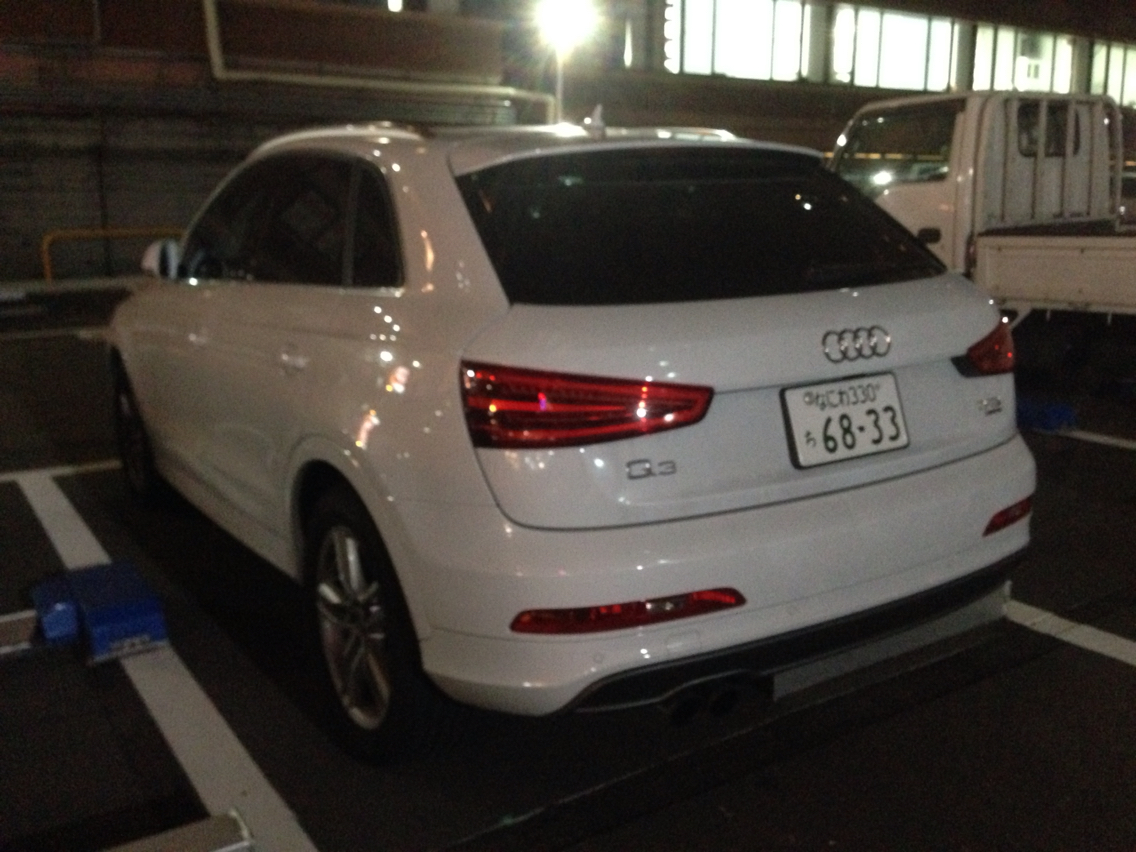 日本大阪拍得的q3_奥迪q3论坛_手机汽车之家