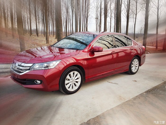 探戈红九代雅阁黄河故道边的作业