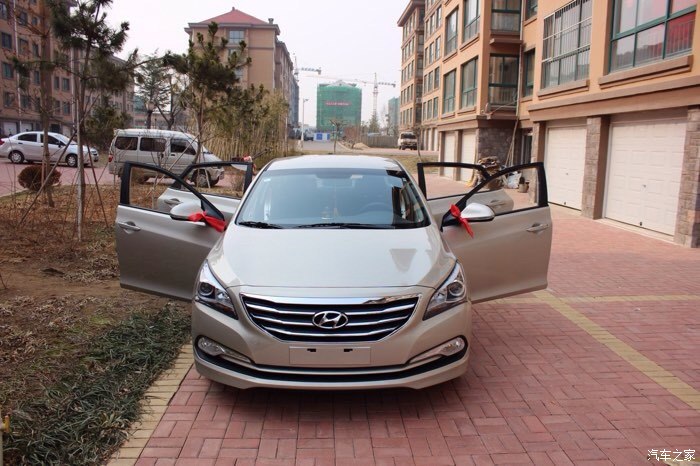 丝绸金名图提车