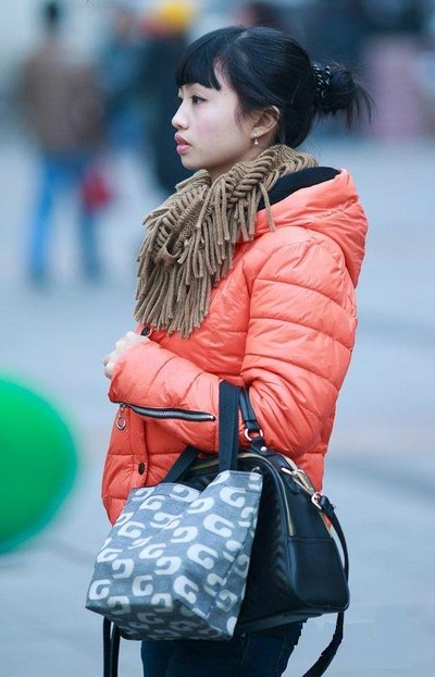 打望重庆秋冬美女.靓丽风景线!