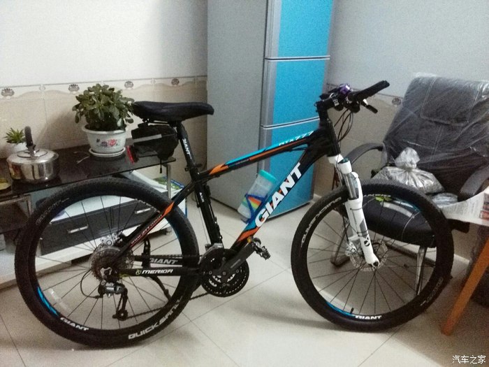 入手白色捷安特atx777