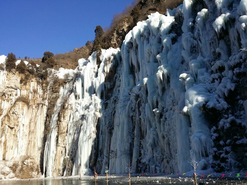 房山霞雲嶺冰瀑冰雪的魅力只有冬天知道