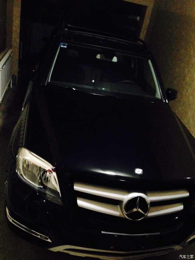 刚刚提车奔驰glk260,只为认证