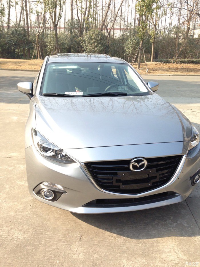 【图】谁有炫银色的车子发个实拍_马自达3 昂克赛拉论坛_汽车之家论坛