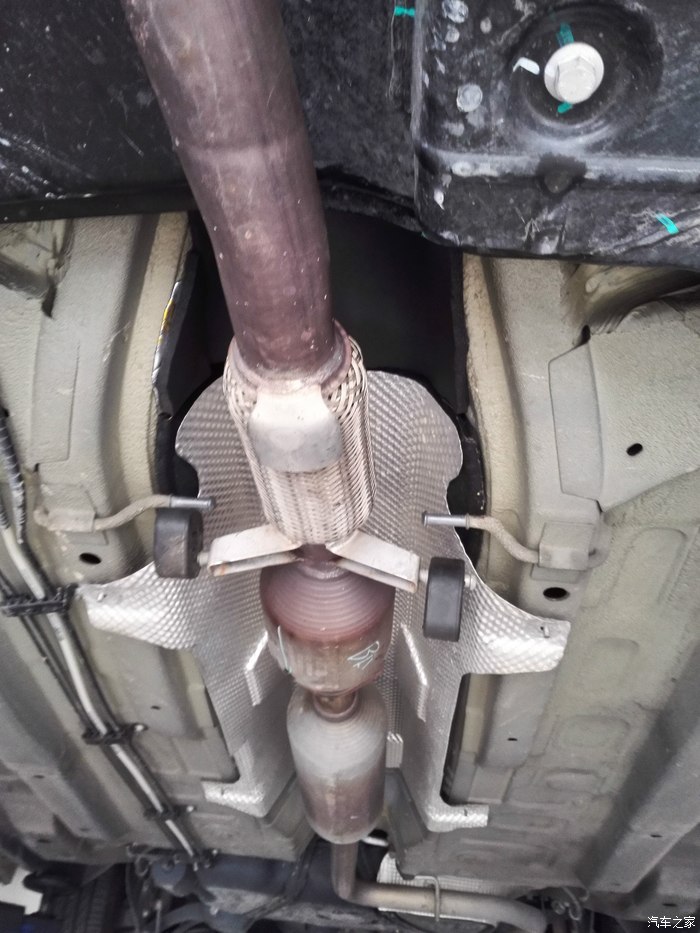 【图】排气管软链接隔音作业_艾瑞泽7论坛_汽车之家论坛