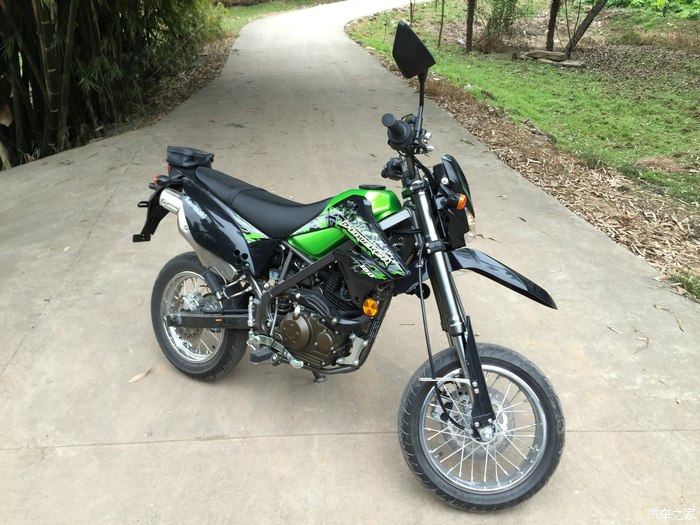 【图】入手川崎klx150d滑胎_川崎摩托车论坛_汽车之家论坛