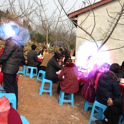 昨天走人户 吃坝坝宴 安逸得很!_四川_手机汽车之家