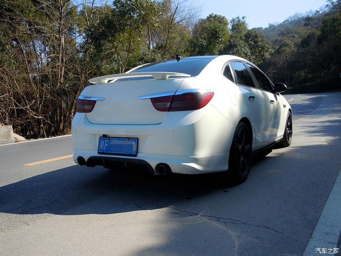 英朗gt外观改装最终定妆黑白配