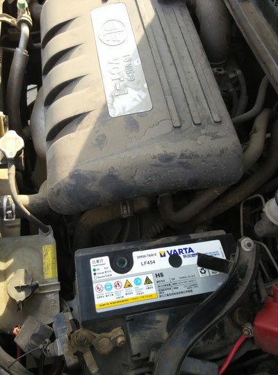 威志v5电瓶是哪个牌子?