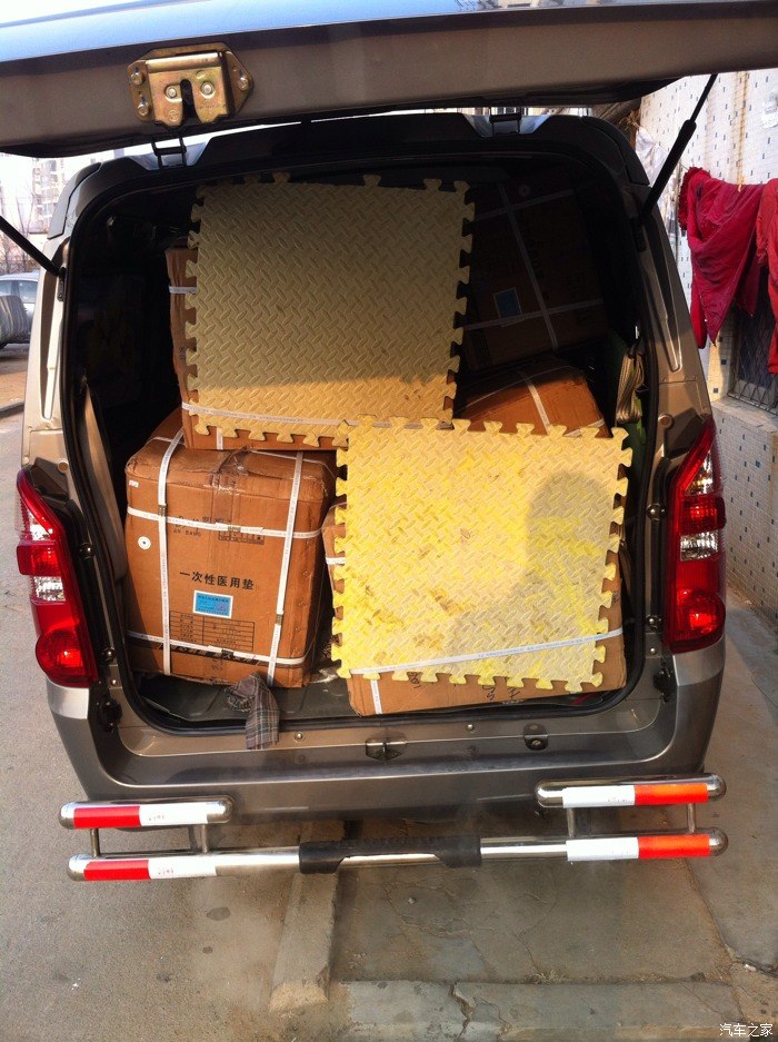 【图】今天威旺205又拉货了_北汽威旺205论坛_汽车之家论坛