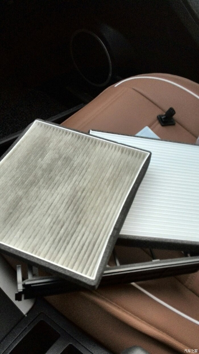 【图】新车买来换个空调滤芯,有图_力帆x60论坛_汽车之家论坛