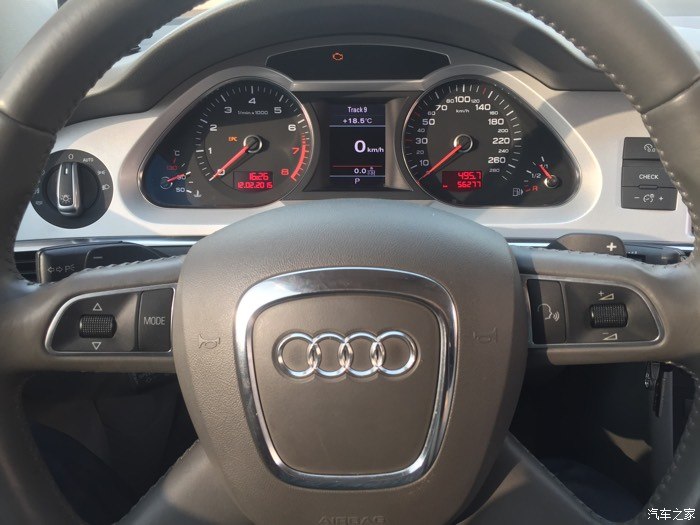 【图】跪求一张a6里程4—5万公里的仪表盘照片_奥迪a6l论坛_汽车之家