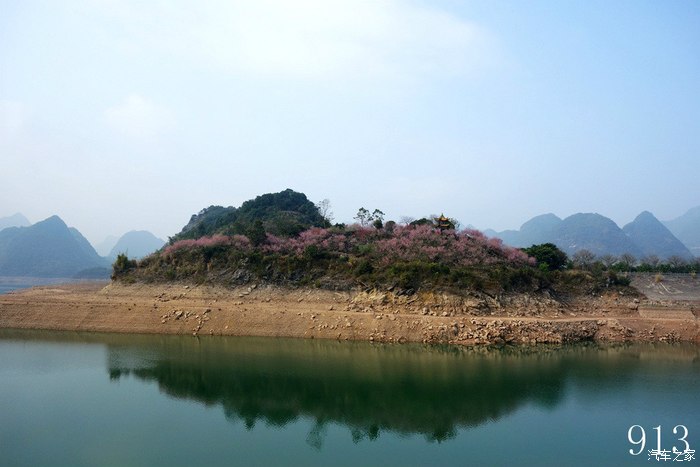 傳說中的桃花湖和桃花島.