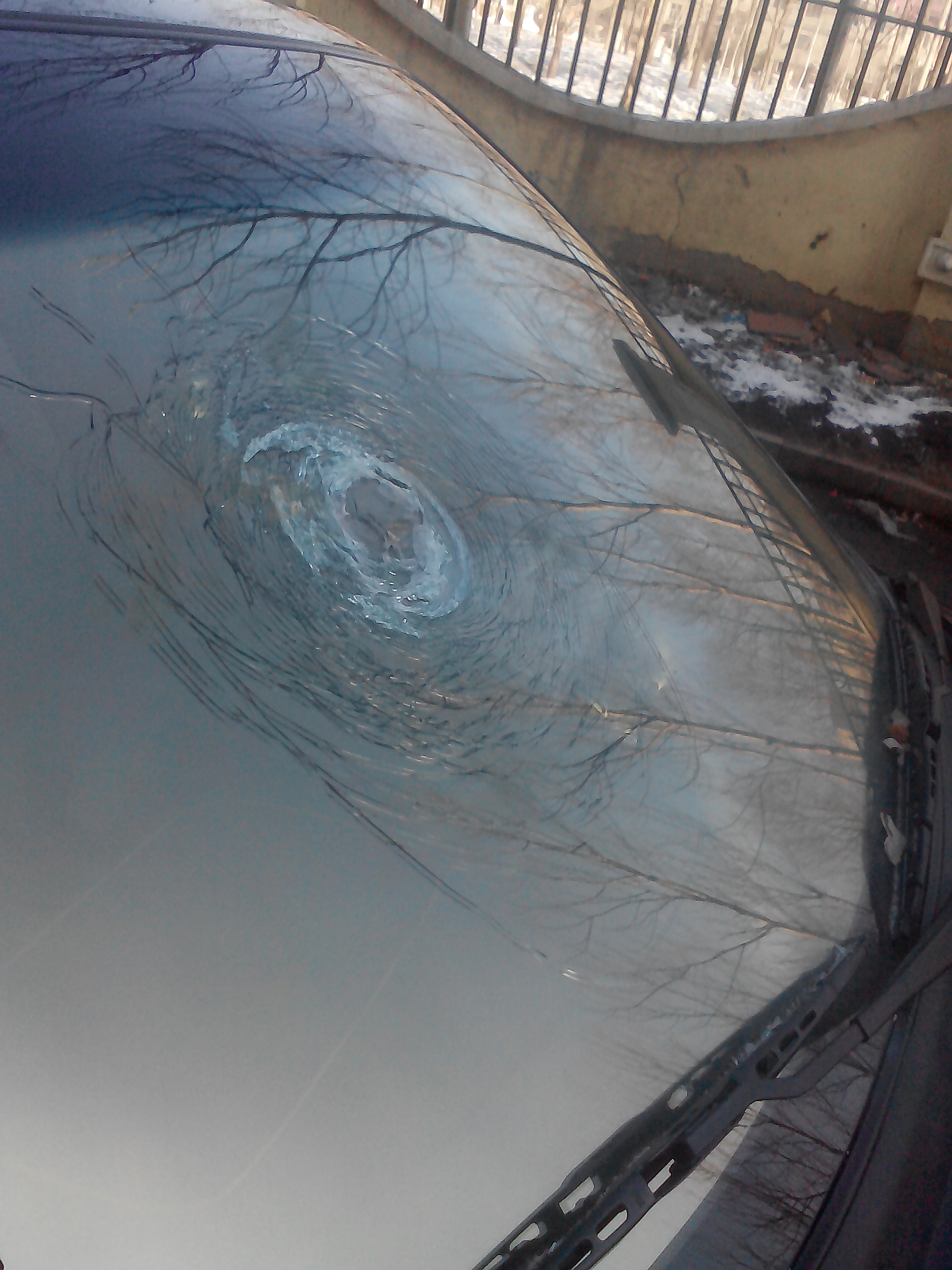 风挡玻璃被崩碎,请问多少钱?_旗云1论坛_手机汽车之家