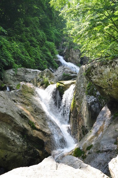 蛟龙瀑布春色(网络图片)