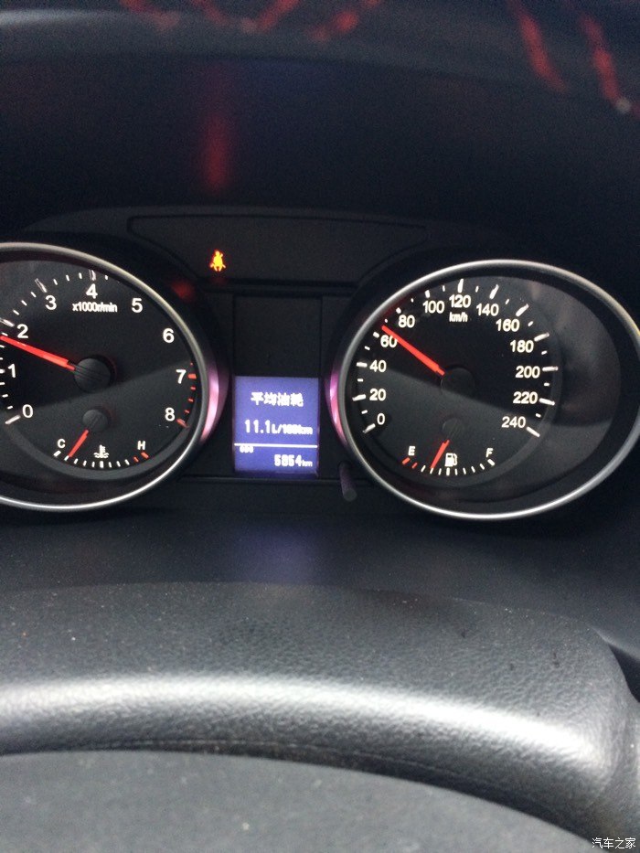 5t车 高速回家400多公里 油耗在11.