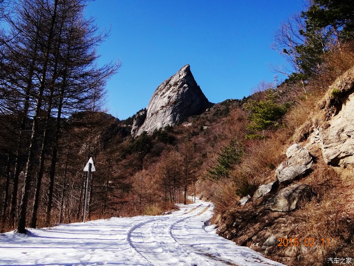 【图】进沣峪口 越秦岭顶 观分水岭 赏王锁岩 瞻望日石 --沣峪景区