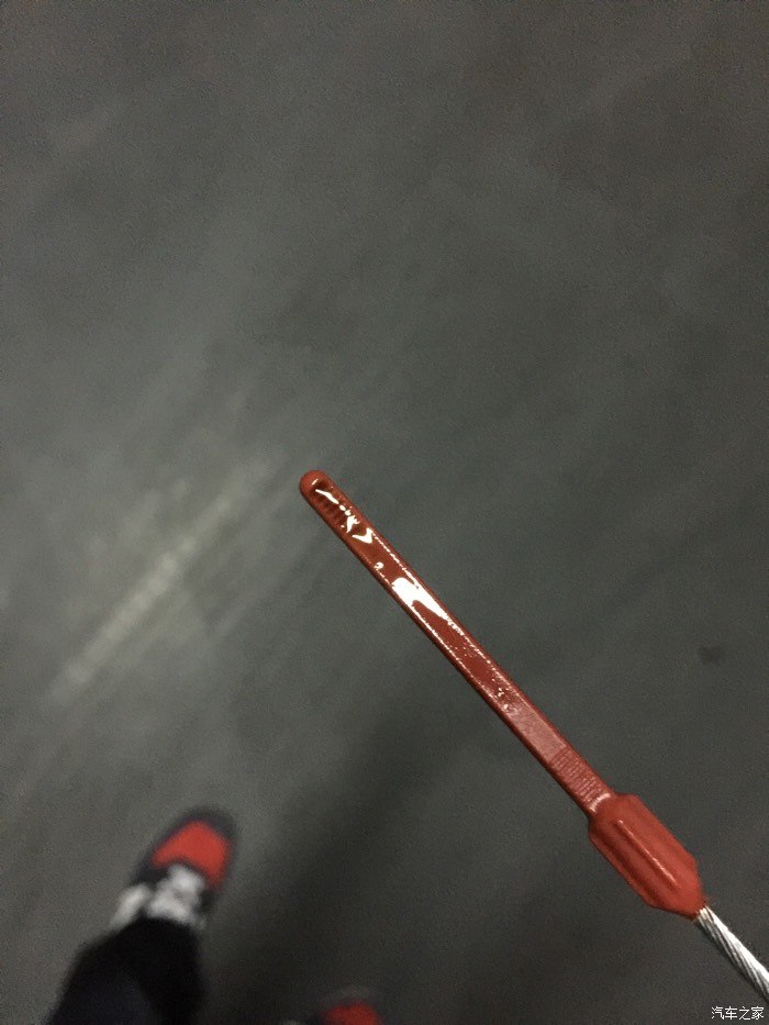 【图】118运动(f20)机油应在位置(机油尺)_宝马1系论坛_汽车之家论坛