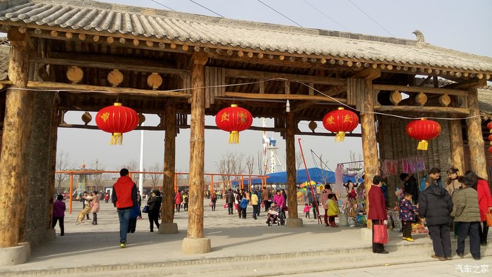 嗮年味春节富平何仙坊民俗村走起