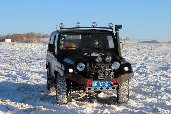 京东远征越野群内蒙古敖汉沙漠坝上雪原疯狂行