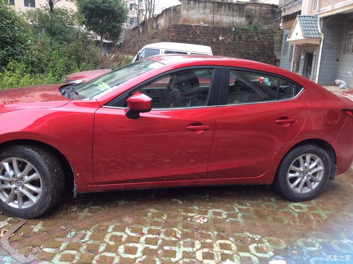 【图】魅动红划痕该怎么补啊?_马自达3 昂克赛拉论坛_汽车之家论坛