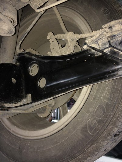 今天去保养,看了看后梁_速腾论坛_手机汽车之家