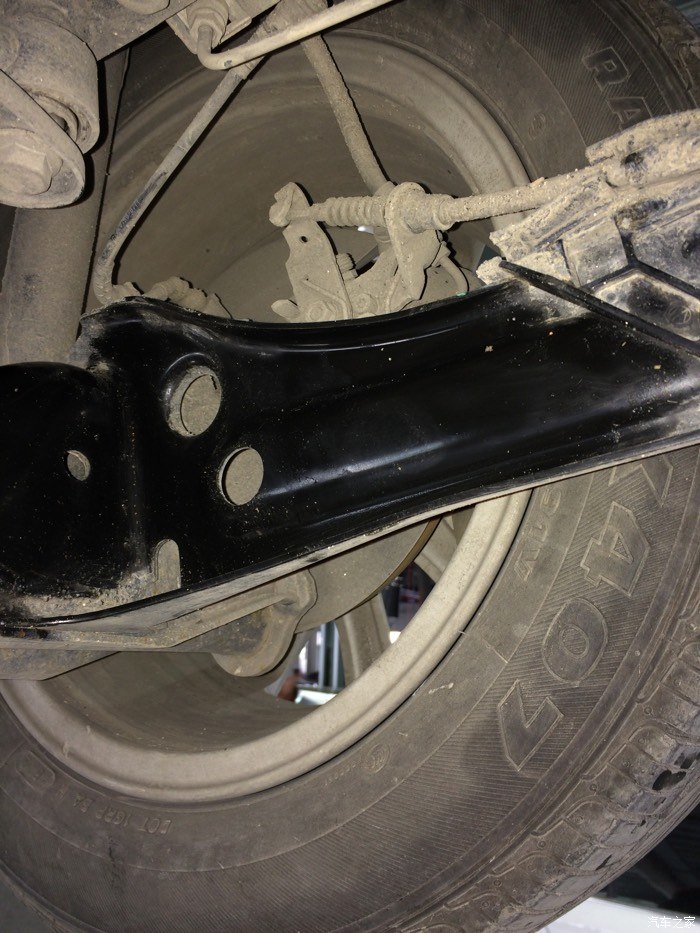 【图】今天去保养,看了看后梁_速腾论坛_汽车之家论坛