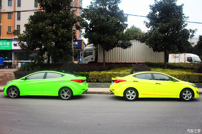 【图】【红狼贴膜改色作业-- 苹果绿】 论坛改色作业比较少_朗动论坛