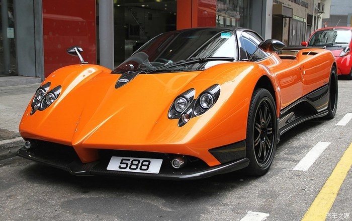 香港街头的限量版超跑大合集