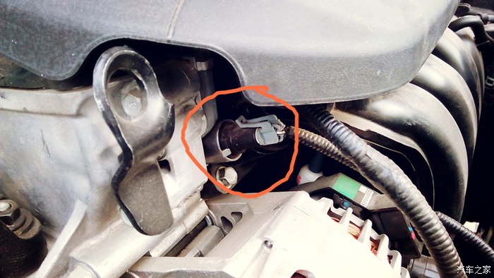 名图发动机可变气门电磁阀凸轮轴电磁阀在哪