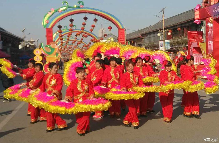 正月十五的西双塘庙会