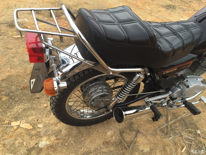 鼓刹版本田cm125黑色