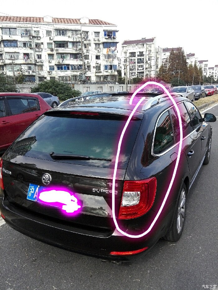 汽车的d柱在哪位置