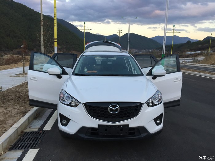 【图】杠5白色提车迟到作业_马自达cx-5论坛_汽车之家论坛