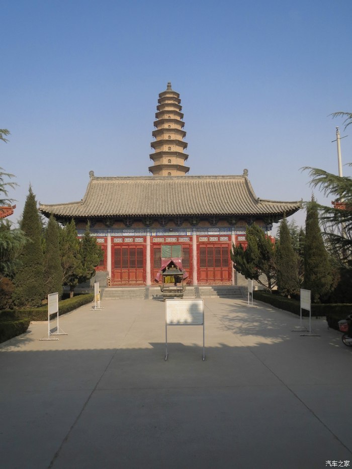 支持山东论坛大美山西芮城圣寿寺塔