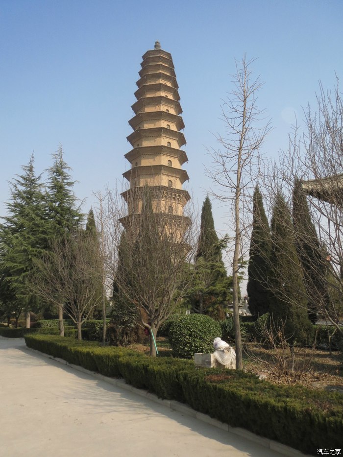 支持山西论坛大美山西芮城圣寿寺塔